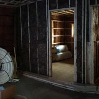Chambre d'amis isolée (phoniquement)